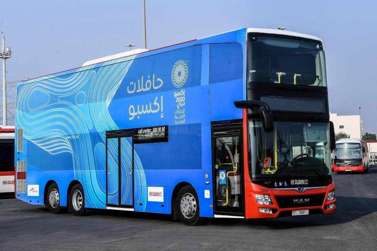 Автобус Экспо. Двухэтажный автобус Дубай. Expo Rider автобус. Автобусы в Дубае.