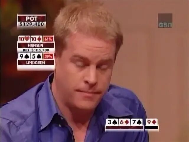 High stakes poker