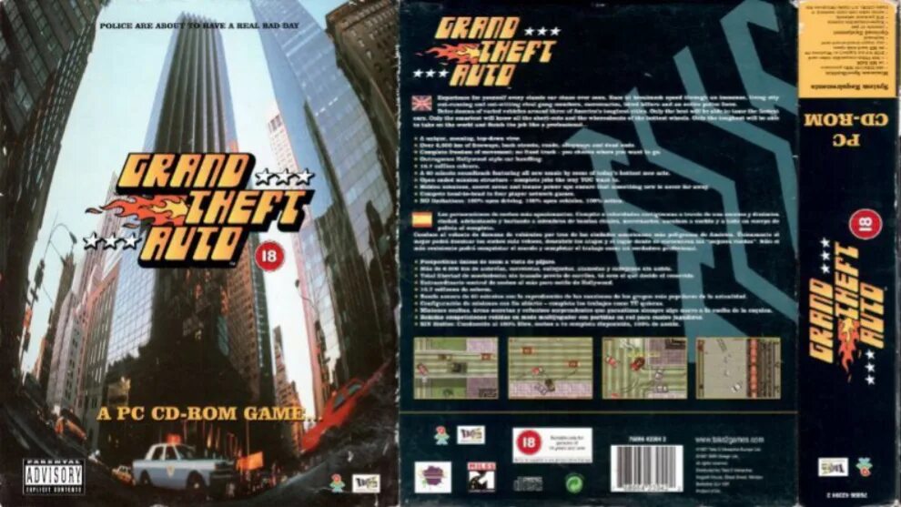 Auto 1. Grand theft auto 1997 обложка. grand theft auto 1997 диск. grand theft auto 1 обложка. grand theft auto 1997 пк диск.