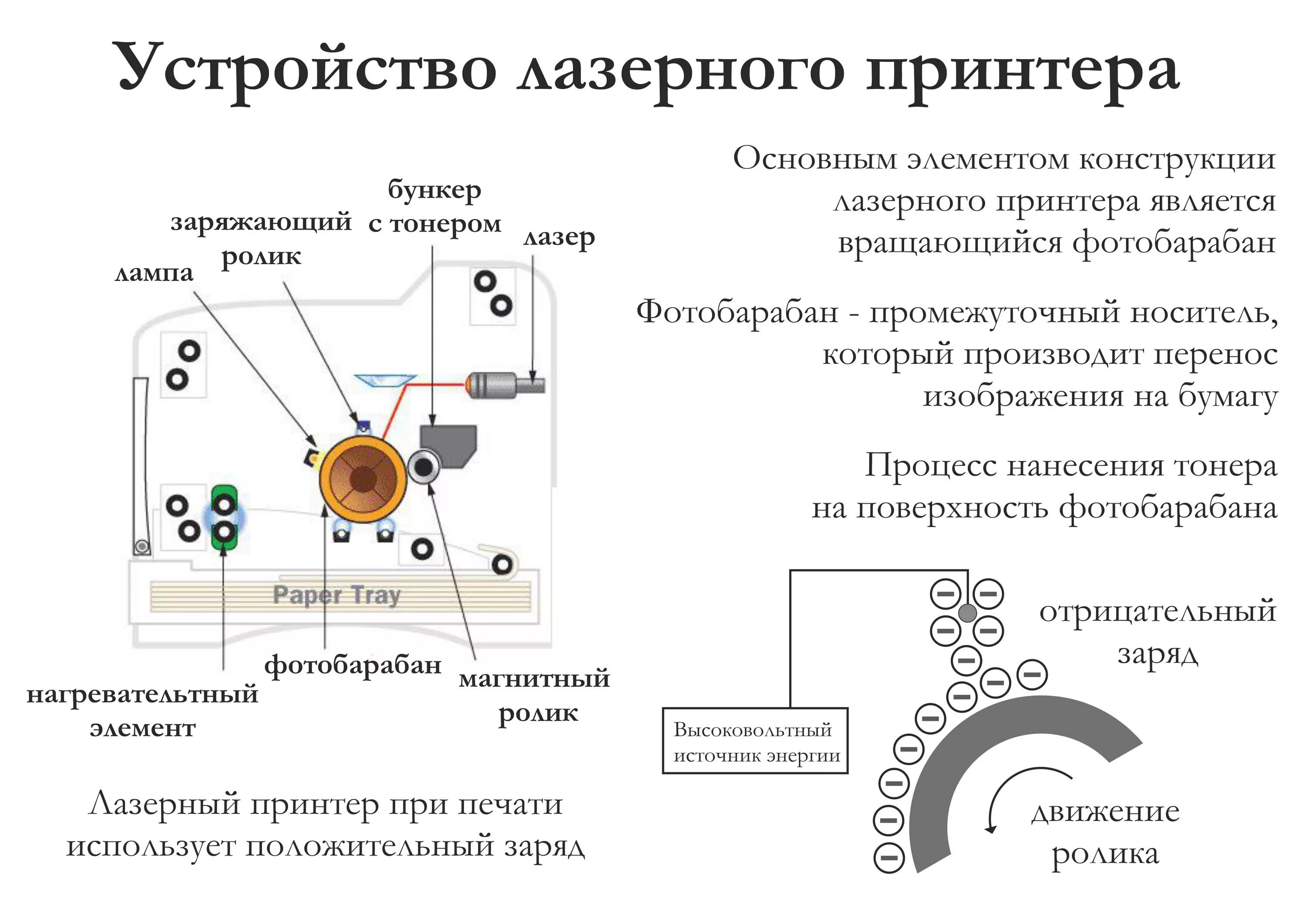 Из чего состоит принтер лазерный самсунг. Устройство и принцип работы лазерного принтера. Принцип работы лазерного принтера схема. Устройство тонера лазерного принтера.