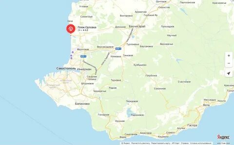 Орловка донецкая на карте