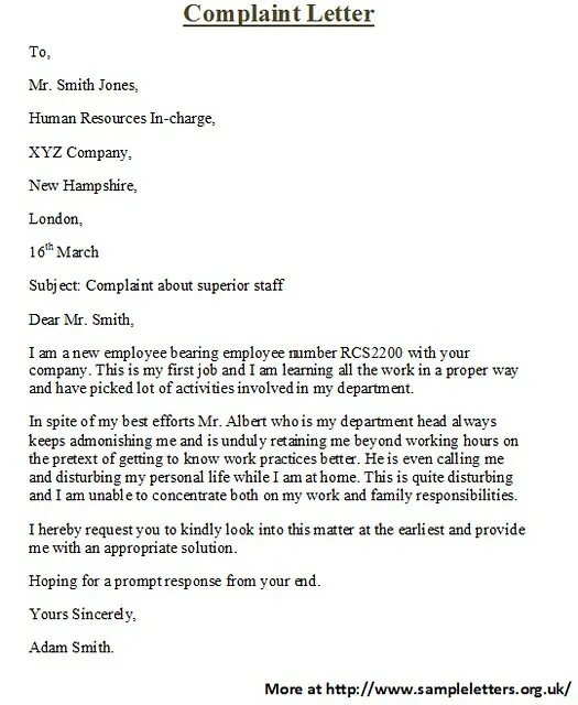 Complaint response. Letter of complaint. letter of complaint example. formal complaint letter. writing letters of complaint.