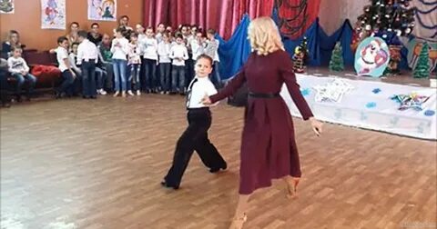 Танец я и мама