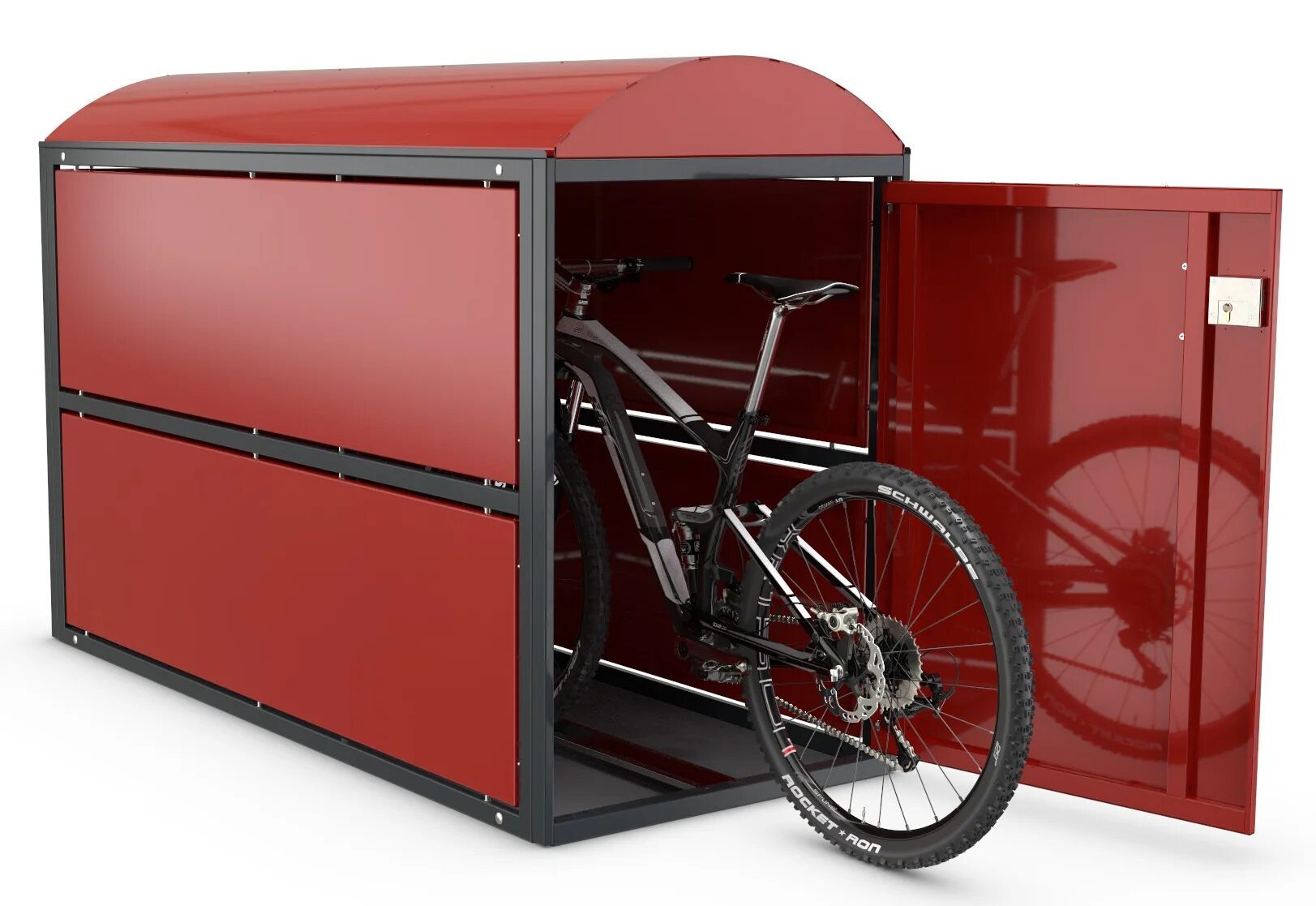 Мини-гараж МОТОБОКС. Велогаражи bikebox. Пластиковый байк бокс. Bikebox Luxe Bell 5 500 руб.