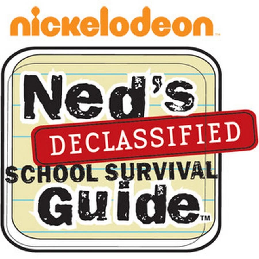 Nick sunday. Ned лого. Neds declassified School Survival Guide logo PNG. Survival School. Ned School logo.