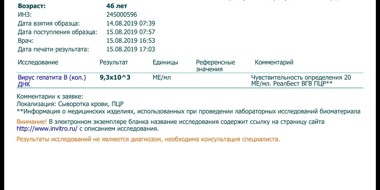 Hcv инвитро. Инвитро ПЦР. Анализ ПЦР инвитро. Анализ на гепатит с инвитро. Образец результата анализа крови на гепатиты.