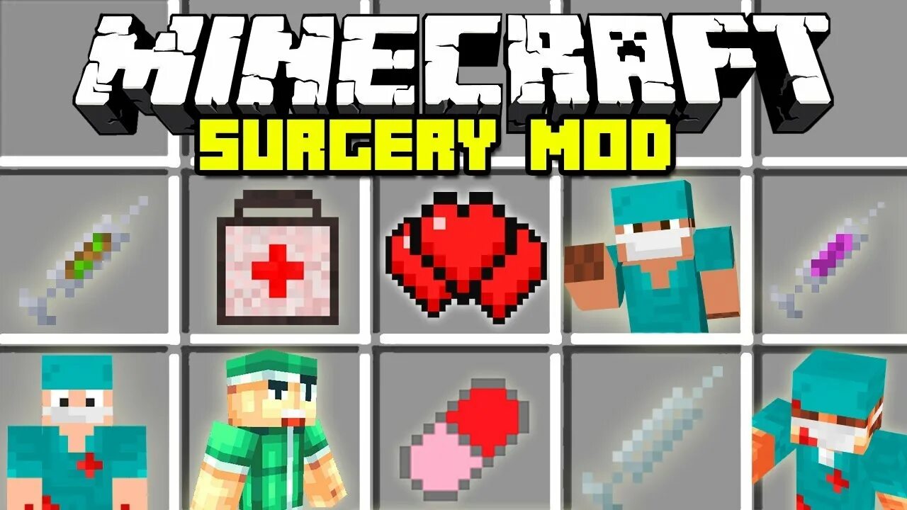 Surgery mod. Доктор в МАЙНКРАФТЕ. Врач майнкрафт. Скин доктора майнкрафт. Злой доктор майнкрафт.