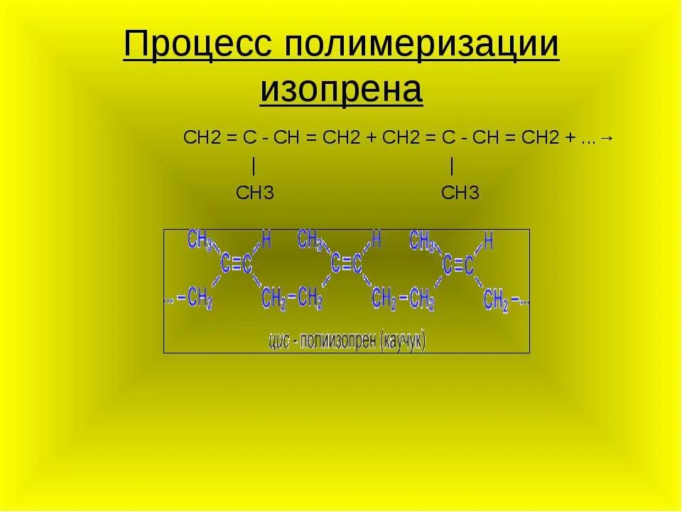 полимеризация 1,3-диенов (каучук, гуттаперча). диены пространственная изомерия. реакция полимеризации изопрена. структура макромолекул каучука. натуральный каучук полимеризация.