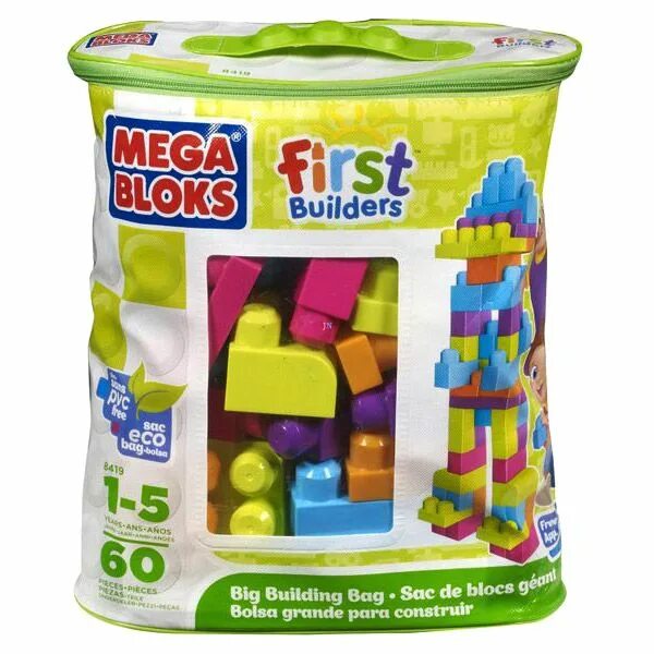 Mega Bloks first Builders 60. Конструктор Mega Bloks first Builders 8419 большой мешок. Намбер Блокс 11. Mega Bloks first Builders 60 деталей состав. Плюшевые блокс фрукты