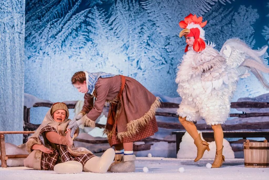 морозко. спектакль морозко новый театр. морозко новый драматический театр. морозко театр сац. мгт морозко.