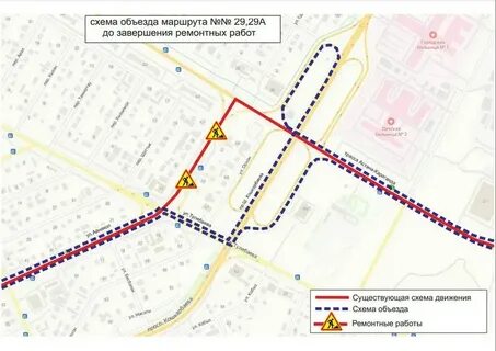 Маршрут автобуса 7п