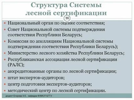 Национальная система лесной сертификации