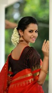 1920x1080px, 1080P free download Meenakshi raveendran, saree addiction, model, H