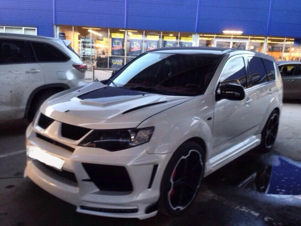 Outlander xl тюнинг. Mitsubishi outlander 2007 tuning. outlander xl 2008 обвес. mitsubishi outlander xl обвес. обвес mitsubishi outlander 3.