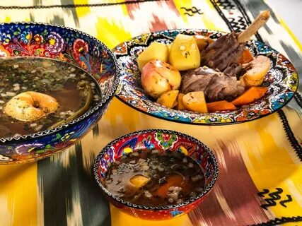 Приготовление узбекской кухни