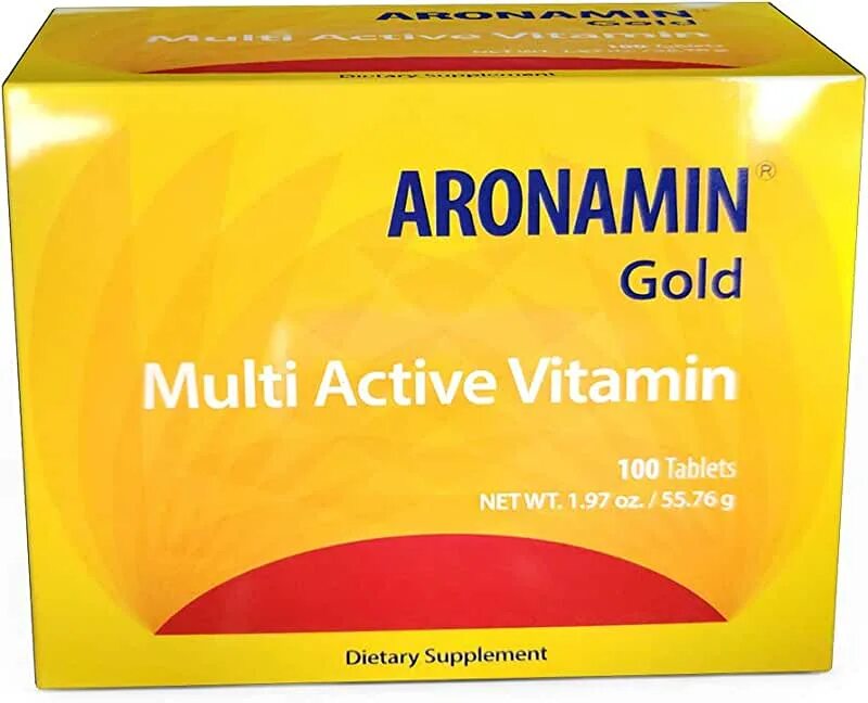 Аронамин с. Vitamin Active. Мульти Голд Абовян.