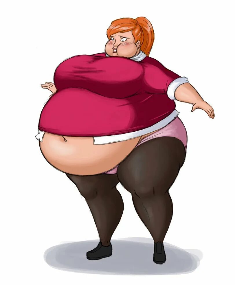 Толстушка фут. Бен 10 Гвен fat. Гвен Теннисон fat inflation. Мультяшные толстухи. Толстая девушка мультяшная.