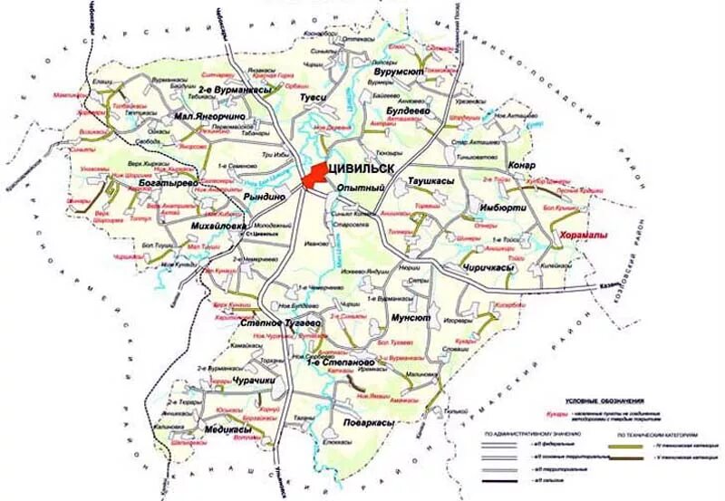 районы чувашии. карта цивильского района чувашской республики. карта цивильского района чувашии. где находится цивильск. цивильск город на карте.
