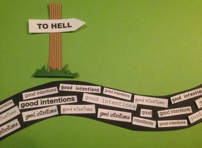 Тату. The barrows paved my road to hell. The barrows paved my road to hell. With good intentions. The barrows paved my road to hell.