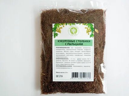 Кукурузные рыльца при застое