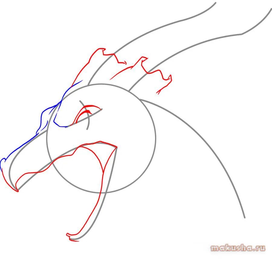 Дракон легко и быстро. Поэтапное рисование дракона. Поэтапный рисунок дракона. Рисунки драконов для начинающих. Дракон карандашом.