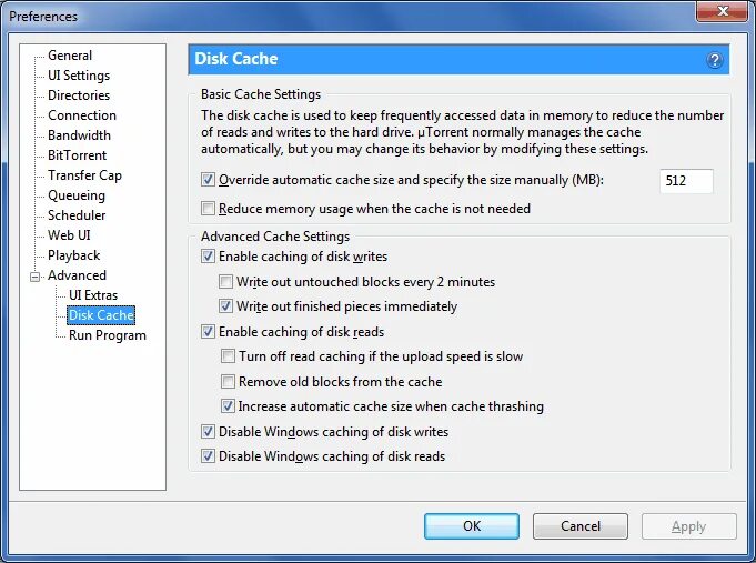 Advanced disk