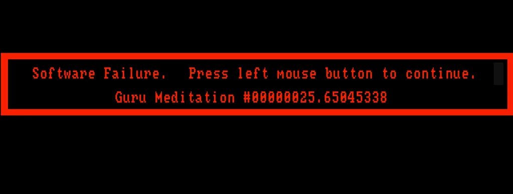 Guru meditation e3dfb2 405. Software failure. Guru Meditation. Genji Meditation. Guru Meditation VIRTUALBOX.