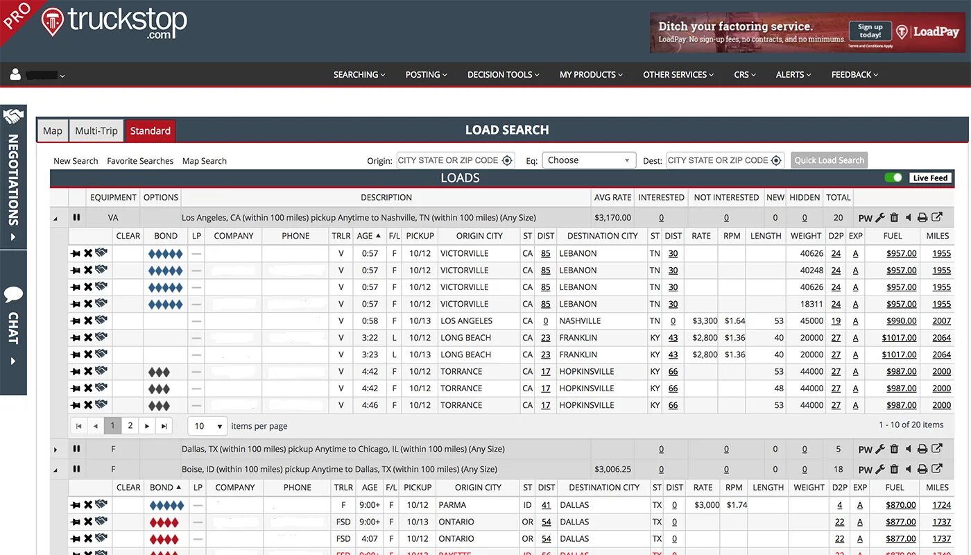 Load board. Truckstop loadboard. truck stop loadboard. truckstop load board. программный продукт truckstops.