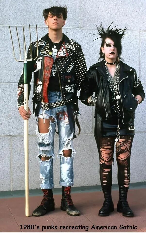 Cool Pics That Defined the 80s Punk Fashion #Old #Vintage #Retro 80s punk fashio