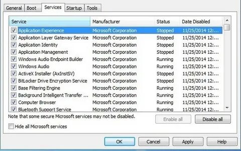 Msconfig windows 10