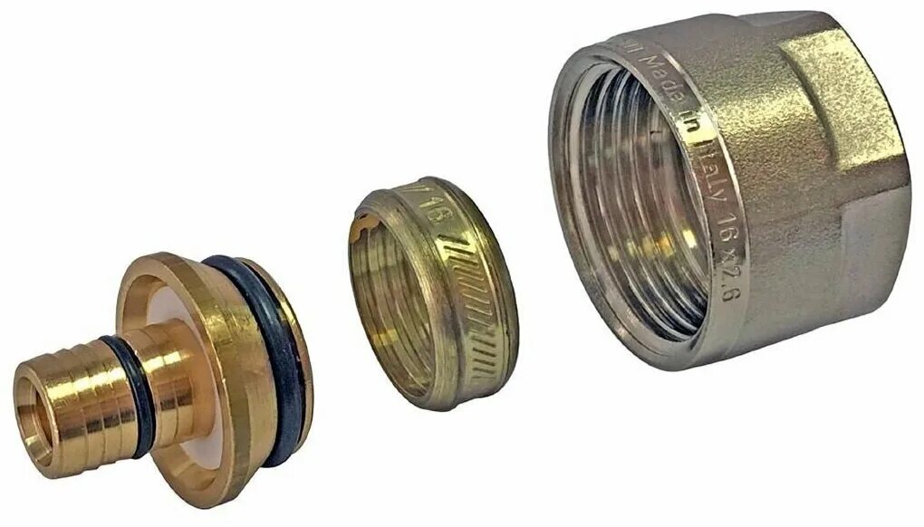 Sfc-0020-001620 stout фитинг компрессионный для труб pex 16х2,0х3/4. Евроконус для сшитого полиэтилена 16 1/2. 0х3/4. 2 stout. Компрессионный фитинг для pex трубы.