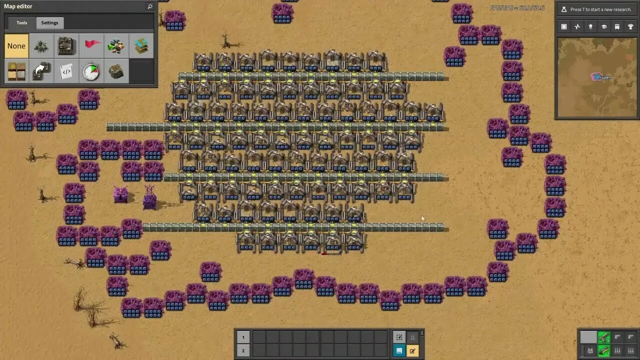 Mine core. Mine core