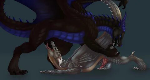 anora drakon, simple background, animal genitalia, animal penis, dragon, du...