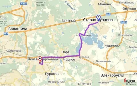 Расписание заря купавна