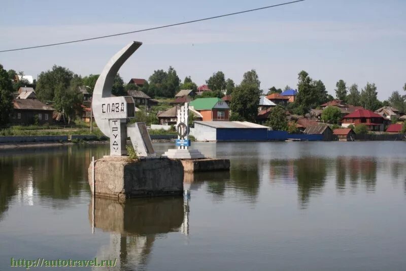 Достопримечательности Очера - интерактивная карта. Проект "Малые города - удивит