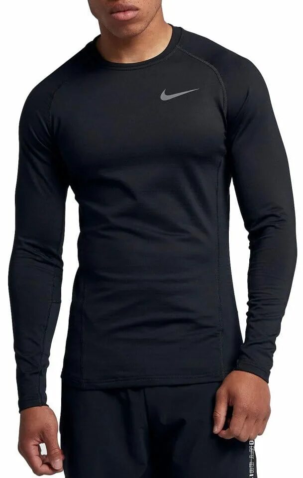 Nike pro мужские. Nike Dri Fit long Sleeve Black. Nike Dri Fit long Sleeve. Nike Pro Therma. Nike Pro Compression long Sleeve.