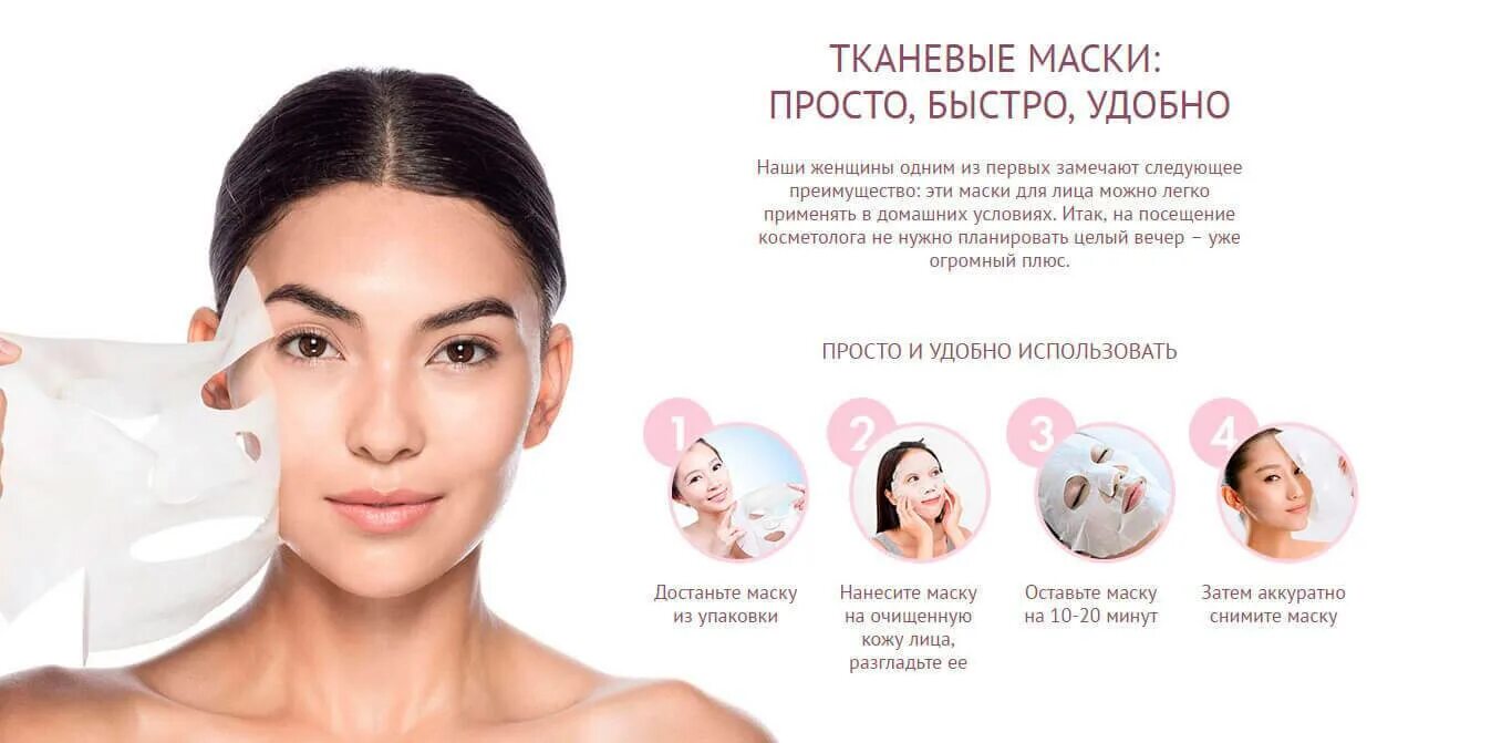 Сколько надо держать маску на лице тканевую
