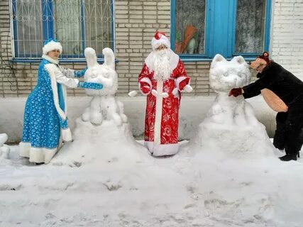 Снежная снегурка
