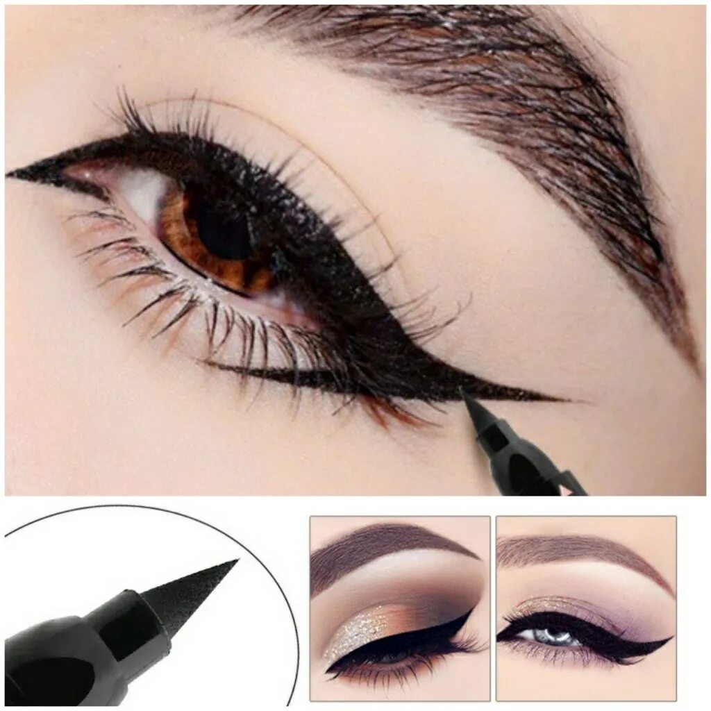 Какие стрелки нужны. QIC Liquid Duo Eyeliner. Красивые стрелки на глазах. Красивые стрелки подводкой. Стрелки жидкой подводкой.