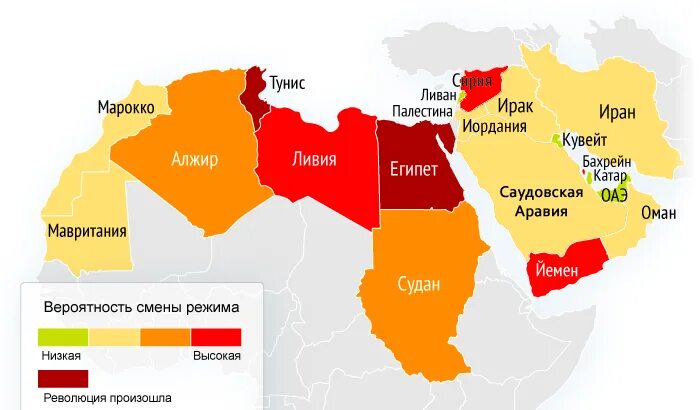 Арабские государства на карте. Арабские страны список арабские страны. Политическая карта арабских государств.