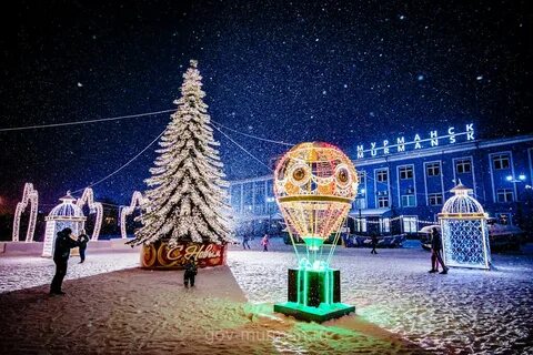 Новогодняя ночь в мурманске
