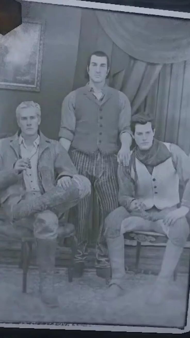 Хозия датч и артур фото Hosea , Dutch and Arthur Morgan Игровые арты, Фан арт, Вестерн