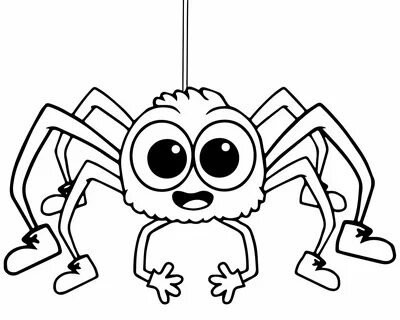 Lucas the spider coloring pages