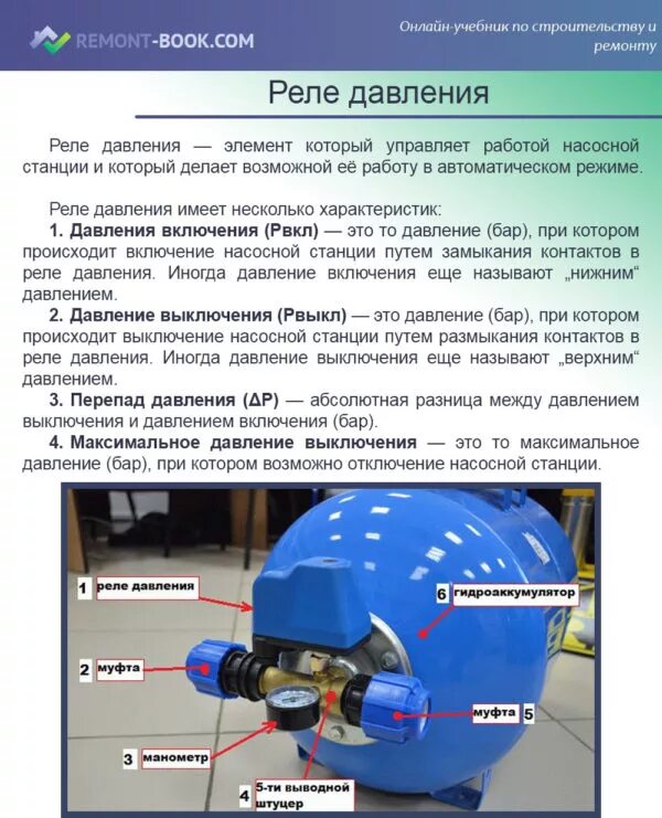 Как правильно отрегулировать давление