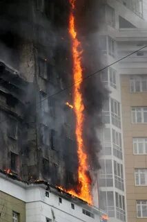 Многоэтажка горит алматы