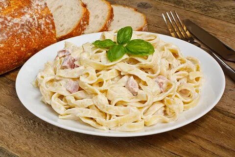 Вкусная карбонара сливки