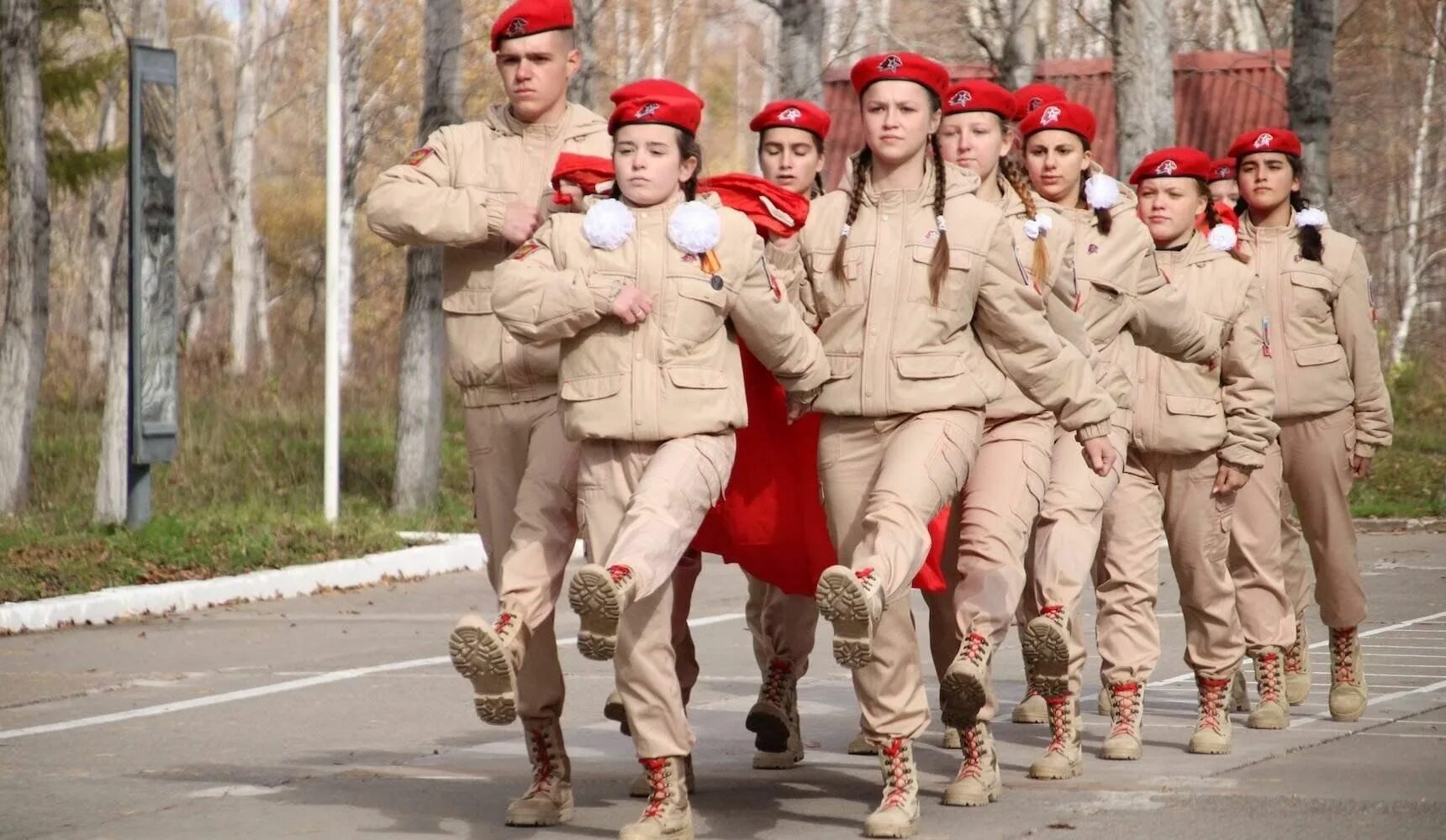 Юнармия. Всероссийское военно-патриотическое движение Юнармия. ВПК Юнармия. Форма юнармейцев.