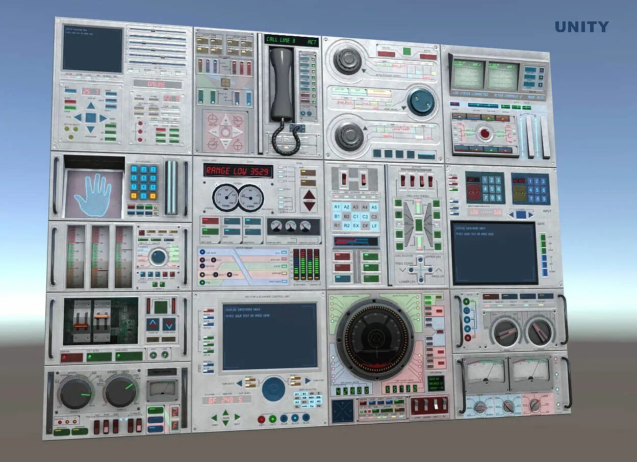 Controller panel