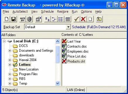 Удалить backup