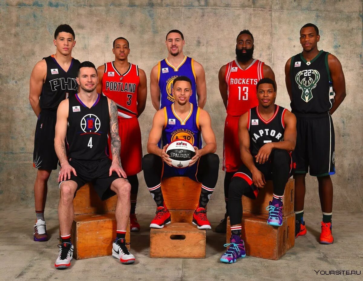 Команда игроков НБА баскетбол. Баскетбольные команды НБА. All Star NBA 2001 команды. NBA команды баскетбола игроки.